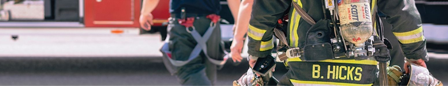 Personalized Firefighter Name Tag Panel