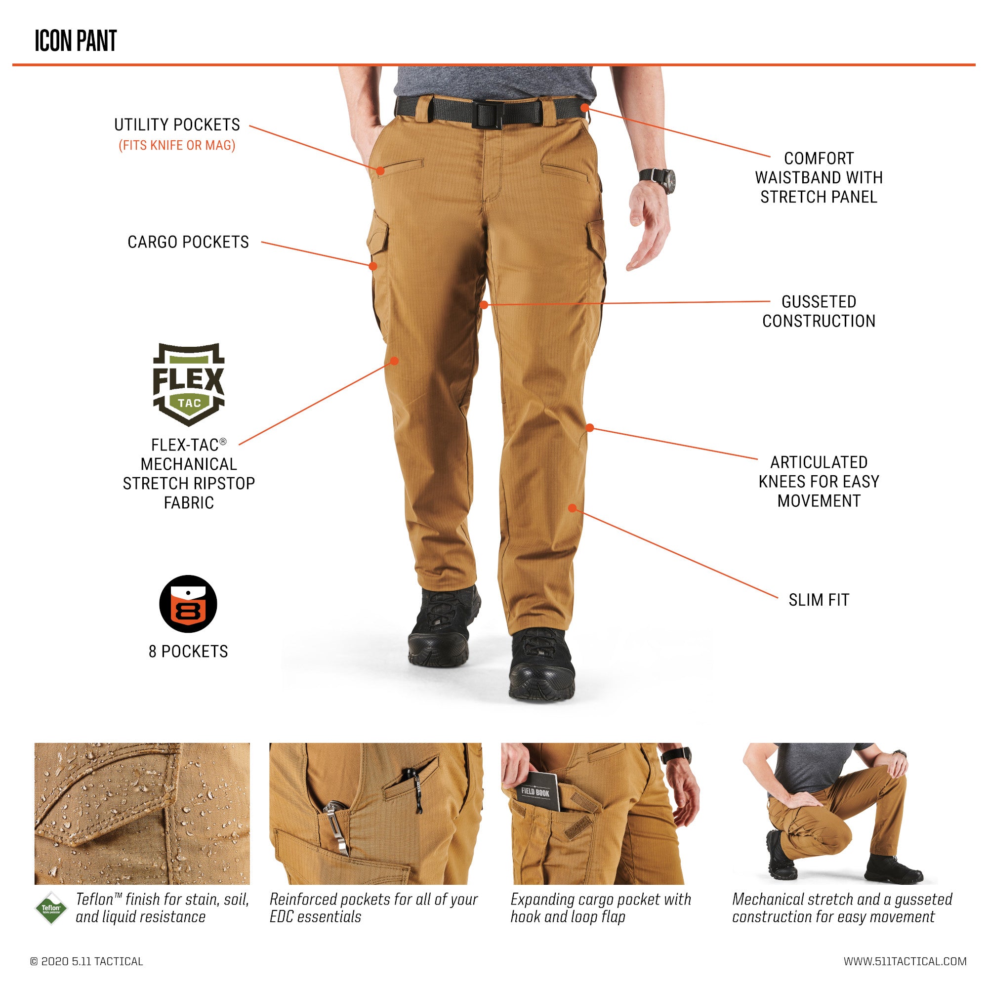 5.11 Tactical Icon Pant (74521)