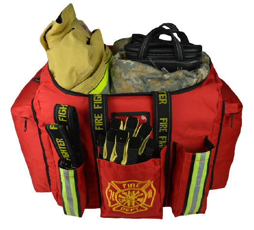 Lightning X Premium Padded Step-In Turnout Gear Bag (LXFB20) - Red